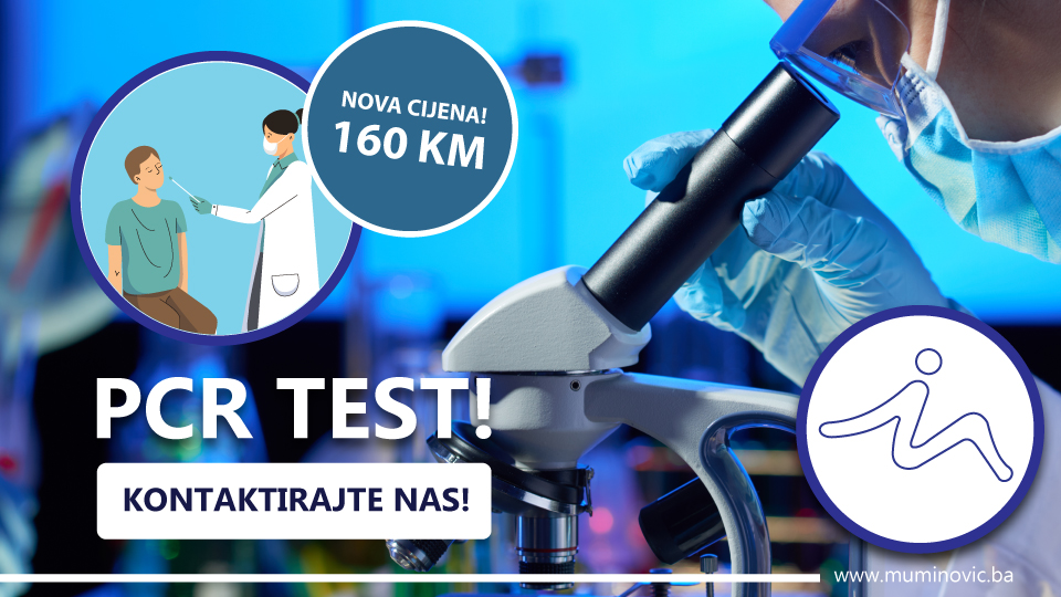 Nova cijena PCR test u Poliklinici Muminović!